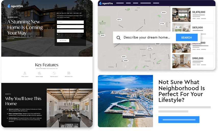 Save time and money with a real estate website builder